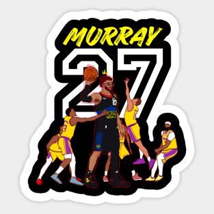 Jamal murray vs Lakers Sticker